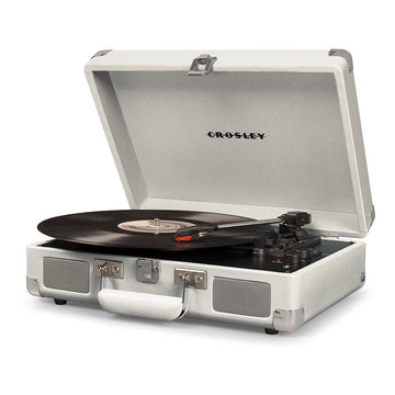 Crosley Cruiser Bluetooth Portable Turntable - White Sands - Damaged Box